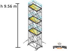 Ponteggio FUTURO 120X220 Marchetti in acciaio m 1.20x2.20x9.56