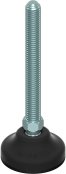 Piedino di livellamento in plastica Martin M10x125 D.50
