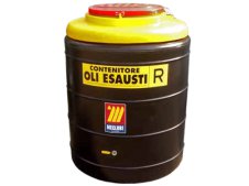 Contenitore di raccolta olio esausto Meclube Ecoil da 500lt Contenitore di raccolta olio esausto Meclube Ecoil da 500lt