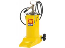 Ingrassatore manuale carrellato Meclube azionamento a leva per fusti 16 Kg