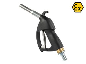 Pistola manuale in plastica Meclube SELF3000 per travaso benzina, 150 l/min