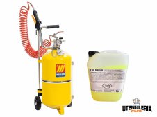 Pompa nebulizzatrice Meclube 24lt con lancia + sanificante concentrato 10lt AK 301 per 1000lt Pompa nebulizzatrice Meclube 24lt con lancia + sanificante concentrato 10lt AK 301 per 1000lt