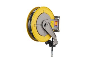 Avvolgitubo automatico in acciaio Meclube F-400 per olio, tubo 10mt