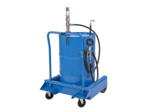 Distributore carrellato per liquido antigelo Meclube per fusti 180-220lt, 35 l/min