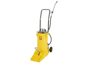 Ingrassatore manuale carrellato Meclube azionamento a pedale per fusti 16 Kg