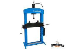 Pressa idraulica WPP 30 Metallkraft con pompa manuale, 30 ton Pressa idraulica WPP 30 Metallkraft con pompa manuale, 30 ton