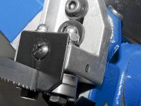 Segatrice a nastro per metalli MBS 105 Metallkraft 1010W, capacità taglio 105mm