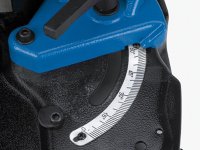 Segatrice a nastro per metalli MBS 105 Metallkraft 1010W, capacità taglio 105mm