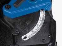 Segatrice a nastro per metalli MBS 125 Metallkraft 1010W, capacità taglio 125mm