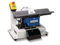 Smussatrice da banco KE 150 Metallkraft per bordi esterni 15°/30°/45°