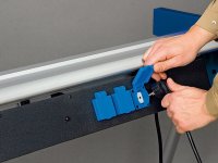 Piano di lavoro universale e convogliatore a rulli UWT3200 LTF