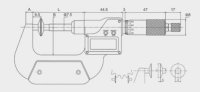 Micrometri digitali IP65 con contatti a disco EXACTO