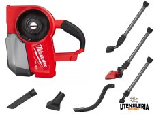 Aspiratore compatto a batteria per solidi Milwaukee M18 Fuel FCVL-0 Classe L