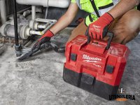 Aspiratore solidi/liquidi a batteria Milwaukee M12 Fuel FVCL-0