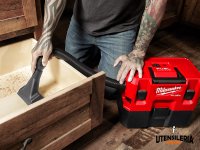 Aspiratore solidi/liquidi a batteria Milwaukee M12 Fuel FVCL-0
