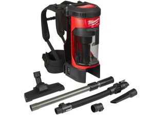 Aspiratore solidi da spalla Milwaukee M18 Fuel FBPV da 3.8 litri
