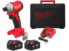 Avvitatore ad impulsi Milwaukee M18 BLIDRC con attacco esagonale 1/4" in Set