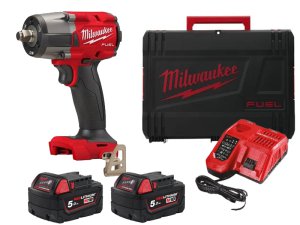 Avvitatore impulsi Milwaukee M18 Fuel FMTIW2F12 attacco 1/2" Quadro coppia 745 Nm in Set