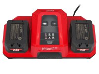 Caricabatterie simultaneo super rapido Milwaukee DBSC per batterie M18