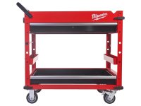 Carrello portautensili Milwaukee SWC40-1 a due ripiani, portata 315Kg