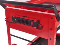 Carrello portautensili Milwaukee SWC40-1 a due ripiani, portata 315Kg