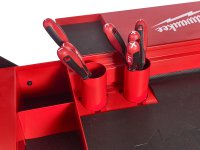 Carrello portautensili Milwaukee SWC40-1 a due ripiani, portata 315Kg