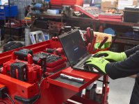 Carrello portautensili Milwaukee SWC40-1 a due ripiani, portata 315Kg