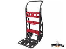 Carrello a due ruote Milwaukee PACKOUT per valigette porta attrezzi