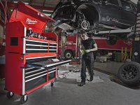 Carrello portautensili Milwaukee SRC46-1 a 10 cassetti, portata 1360 Kg