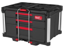Cassettiera porta utensili Milwaukee PACKOUT 560x410x360mm a 2+1 cassetti