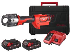 Crimpatrice idraulica Milwaukee HCCT One-Key 53kN per connettori quadrati 300mm in Kit Crimpatrice idraulica Milwaukee HCCT One-Key 53kN per connettori quadrati 300mm in Kit