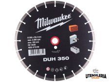 Disco diamantato Milwaukee DUH 350mm per materiali duri e cemento armato