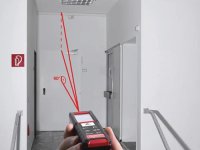 Distanziometro LASER LDM 50 fino a 50m display LCD a tre linee