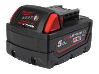 Energy Kit Milwaukee 2 batterie M18 5.0Ah resistenti agli agenti chimici e caricabatterie rapido