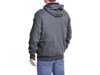 Felpa termica con cappuccio M12 HHGREY3 Milwaukee grigia 12V