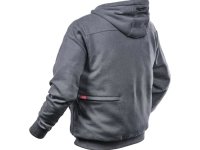 Felpa termica con cappuccio M12 HHGREY3 Milwaukee grigia 12V