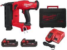 Groppinatrice a batteria Milwaukee M18 Fuel FN18GS dritta 1,2mm, groppini 16-54mm