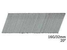 Groppini acciaio inclinati 20° Milwaukee Finish Nails 1,35x1,61mm 16G/32mm/SC1 (2.000pz)