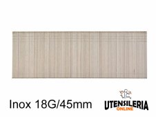 Groppini acciaio INOX 1,0x1,25mm Nails Inox 18G/45mm (4.000pz)