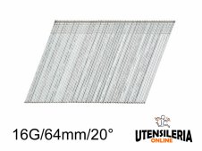 Groppini inclinati 1,36x1,65mm Nails 16G/64mm/20 (2.000pz)