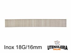 Groppini acciaio INOX 1,0x1,25mm Nails Inox 18G/16mm (10.000pz)