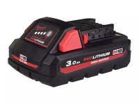Energy Kit M18 HNRG-302 Milwaukee con 2 batterie 3Ah e caricabatterie + batteria M12 OMAGGIO