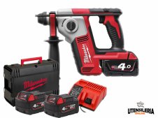 Tassellatore compatto SDS Milwaukee M18 BH-402C in Kit con 2 batterie