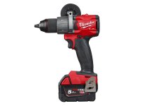 Kit Milwaukee trapano FPD2 M18 Fuel + Smerigliatrice FSAG M18 Fuel