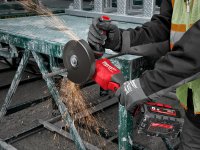 Kit smerigliatrice Milwaukee M18 Fuel FHSAG125XPDB interruttore a paletta