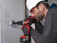 Kit Milwaukee 18V Trapano BLPD2 + Avvitatore ad impulsi BLIDR con 2 batterie e valigetta