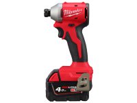 Kit 18V Milwaukee Trapano BLPDRC + Avvitatore BLIDRC + Tassellatore BLH + Smerigliatrice BLSAG125X