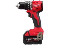 Kit 18V Milwaukee Trapano avvitatore BLPDRC + Tassellatore BLH + Smerigliatrice FSAG125X