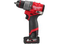 Kit Milwaukee 12V Trapano FPD2 + Avvitatore impulsi FCIWF12G3 con 2 batterie e caricabatterie