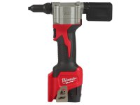 Kit Milwaukee 12V Trapano FPD2 + Rivettatrice BPRT con 2 batterie e caricabatterie